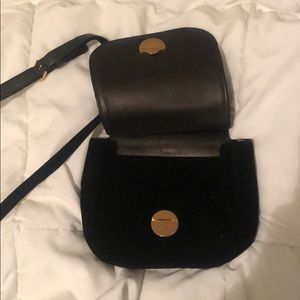 The row Italian leather hand bag